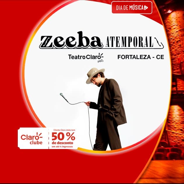 Zeeba - Atemporal — Festas em Fortaleza